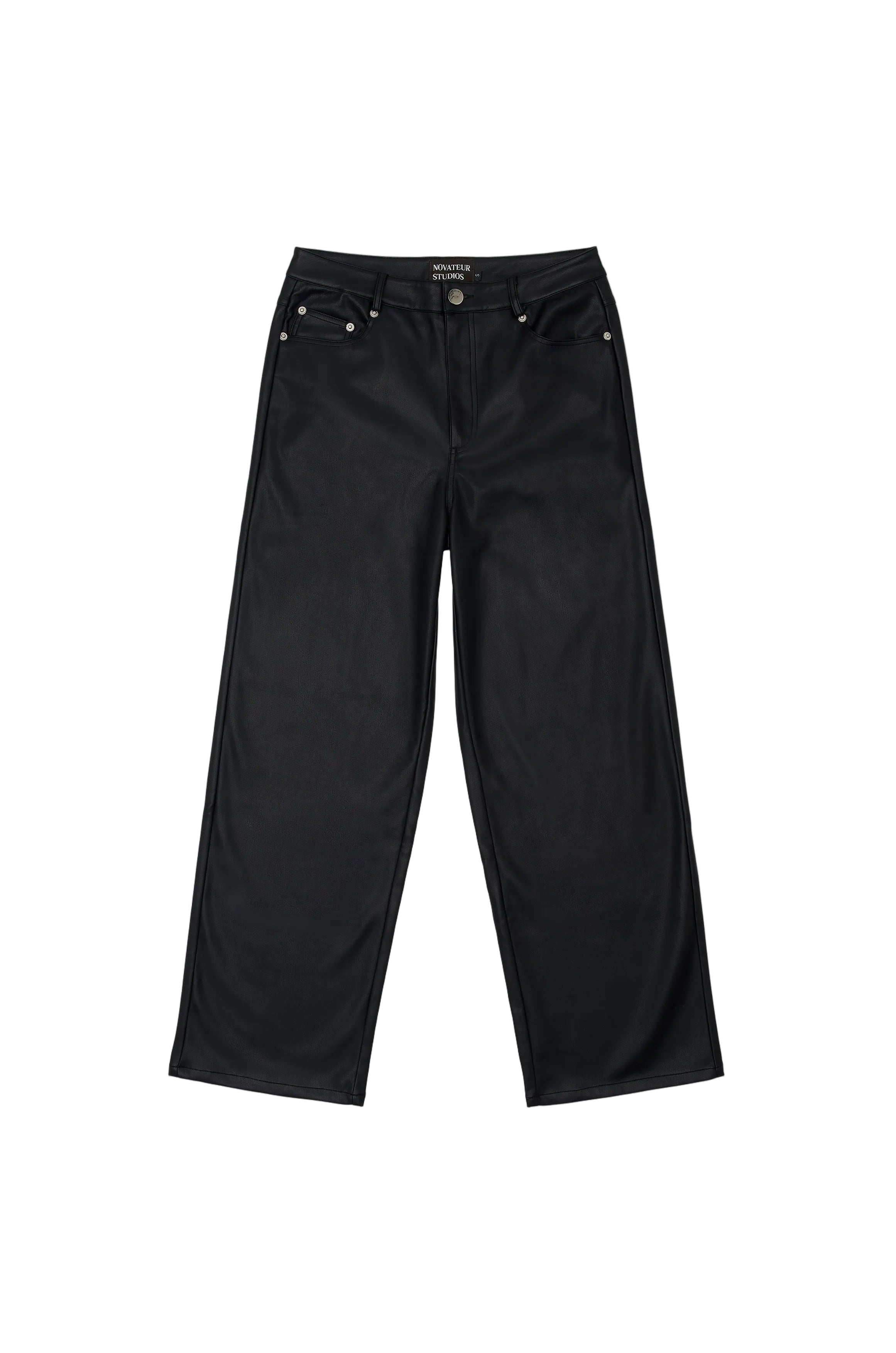 BAGGY LEATHER PANTS
