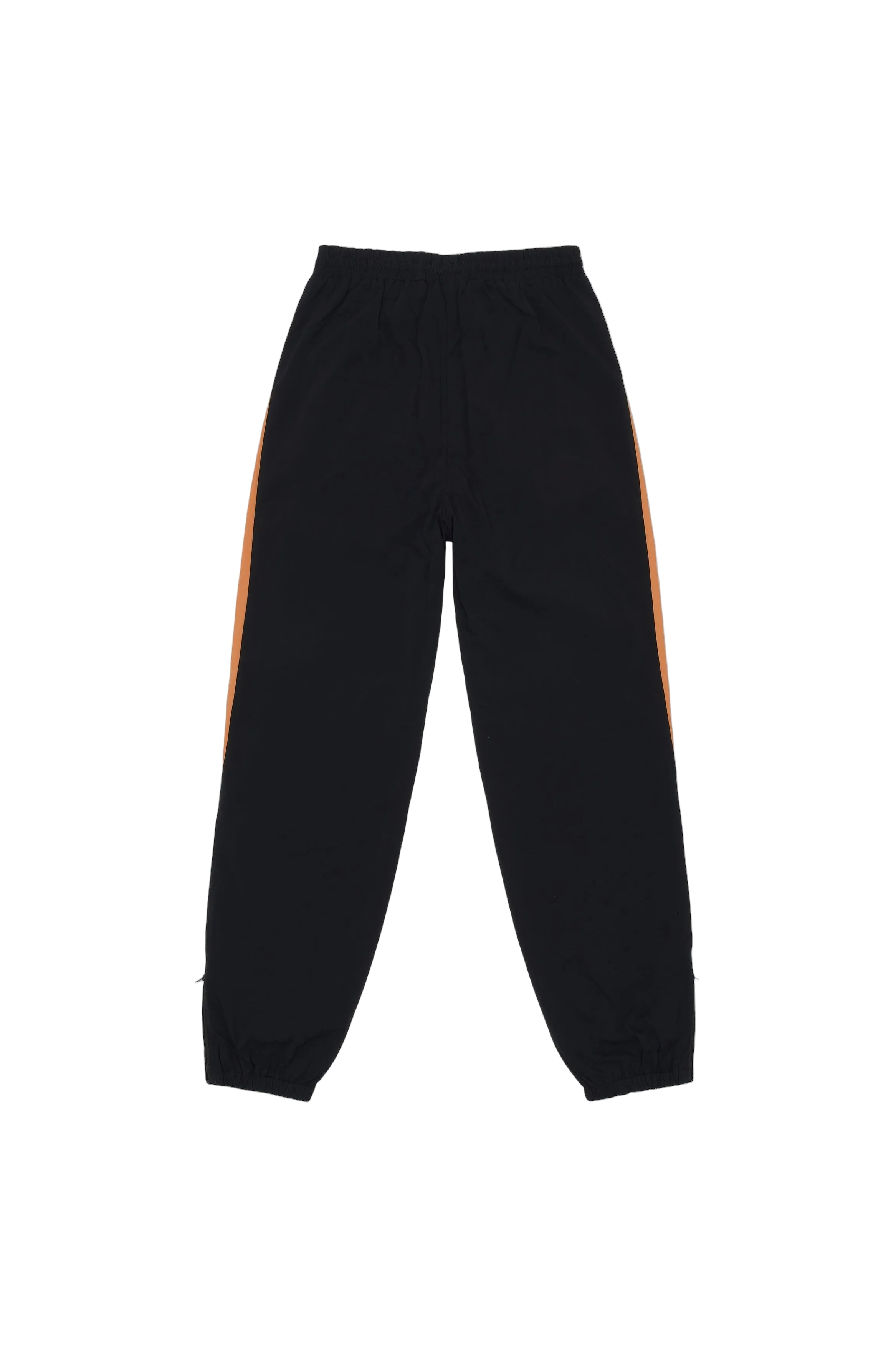 NOVATEUR STUDIOS NYLON TRACK PANTS - BLACK