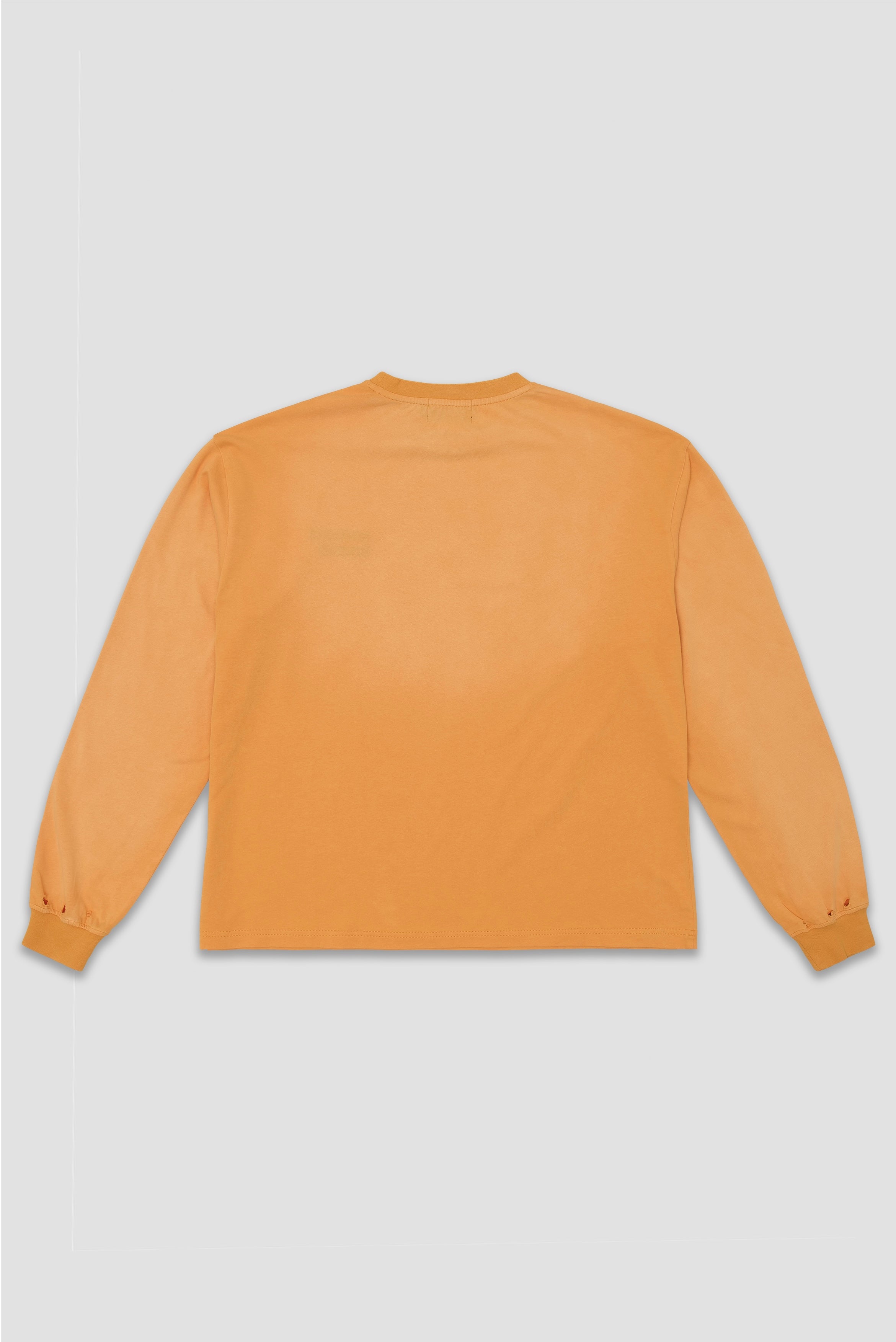 NOVATEUR STUDIOS LONGSLEEVE – GEWASCHTES ORANGE