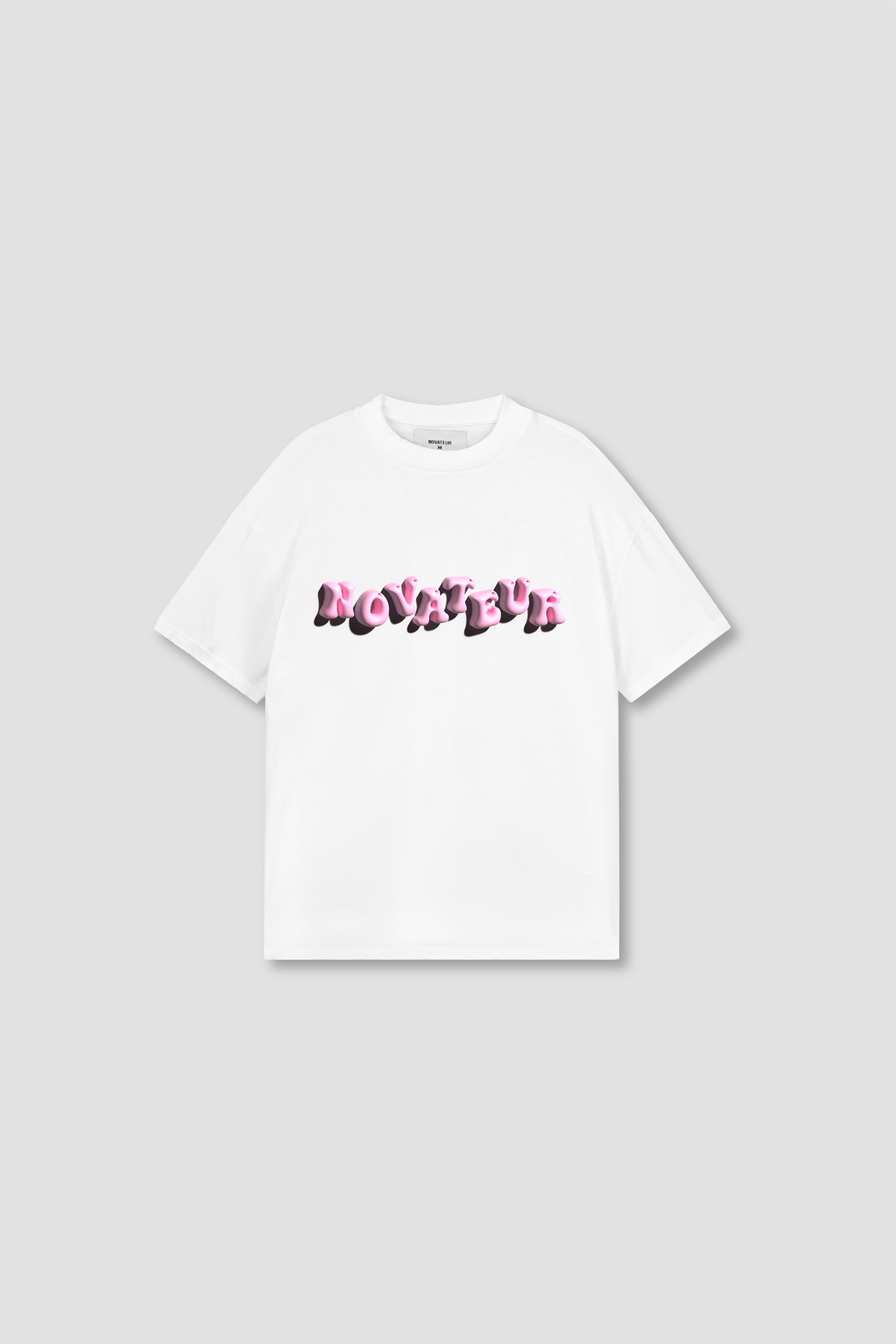 Kaugummi-T-Shirt - Weiß