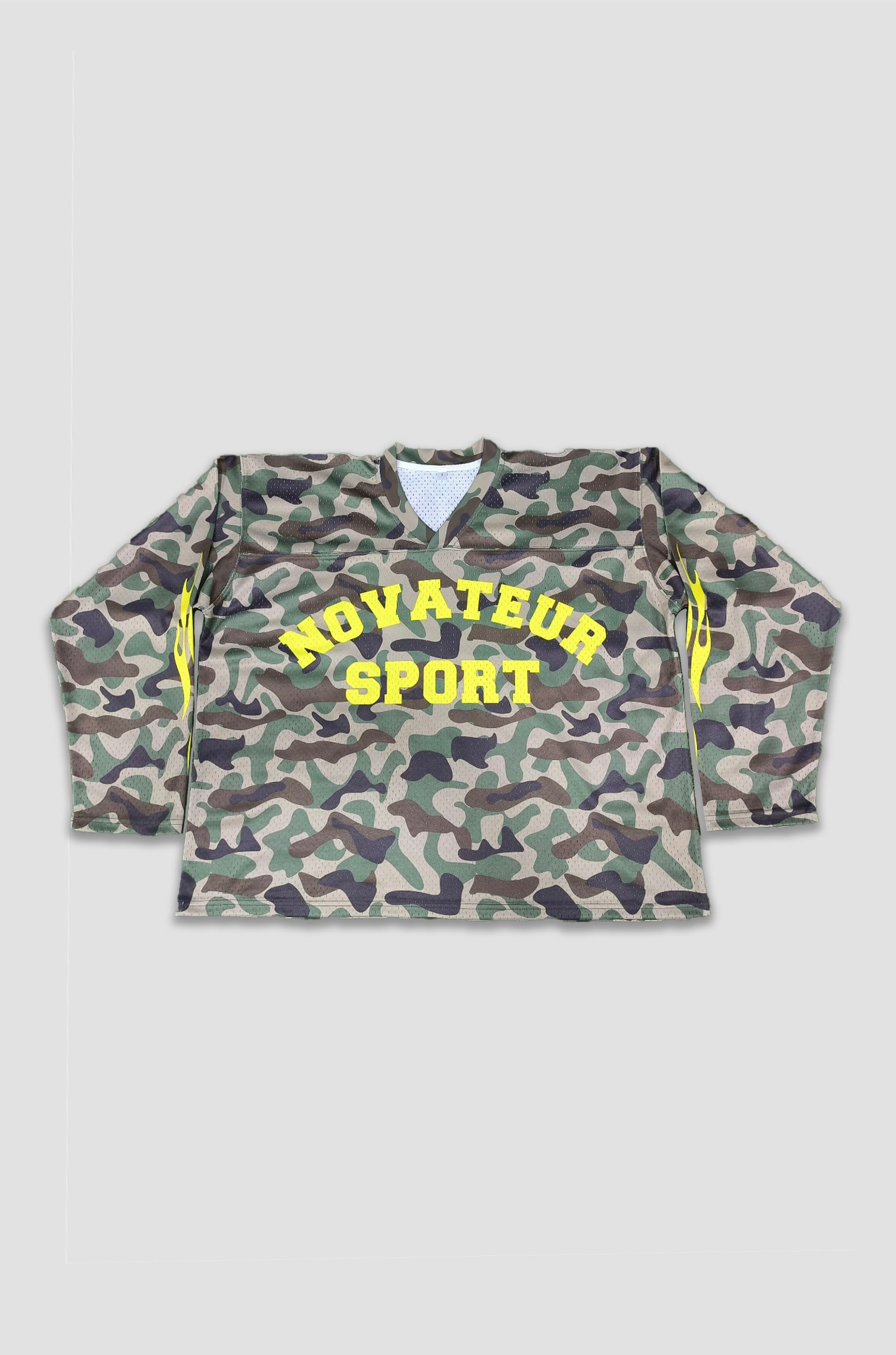 NOVATEUR SPORT MESH JERSEY – CAMO
