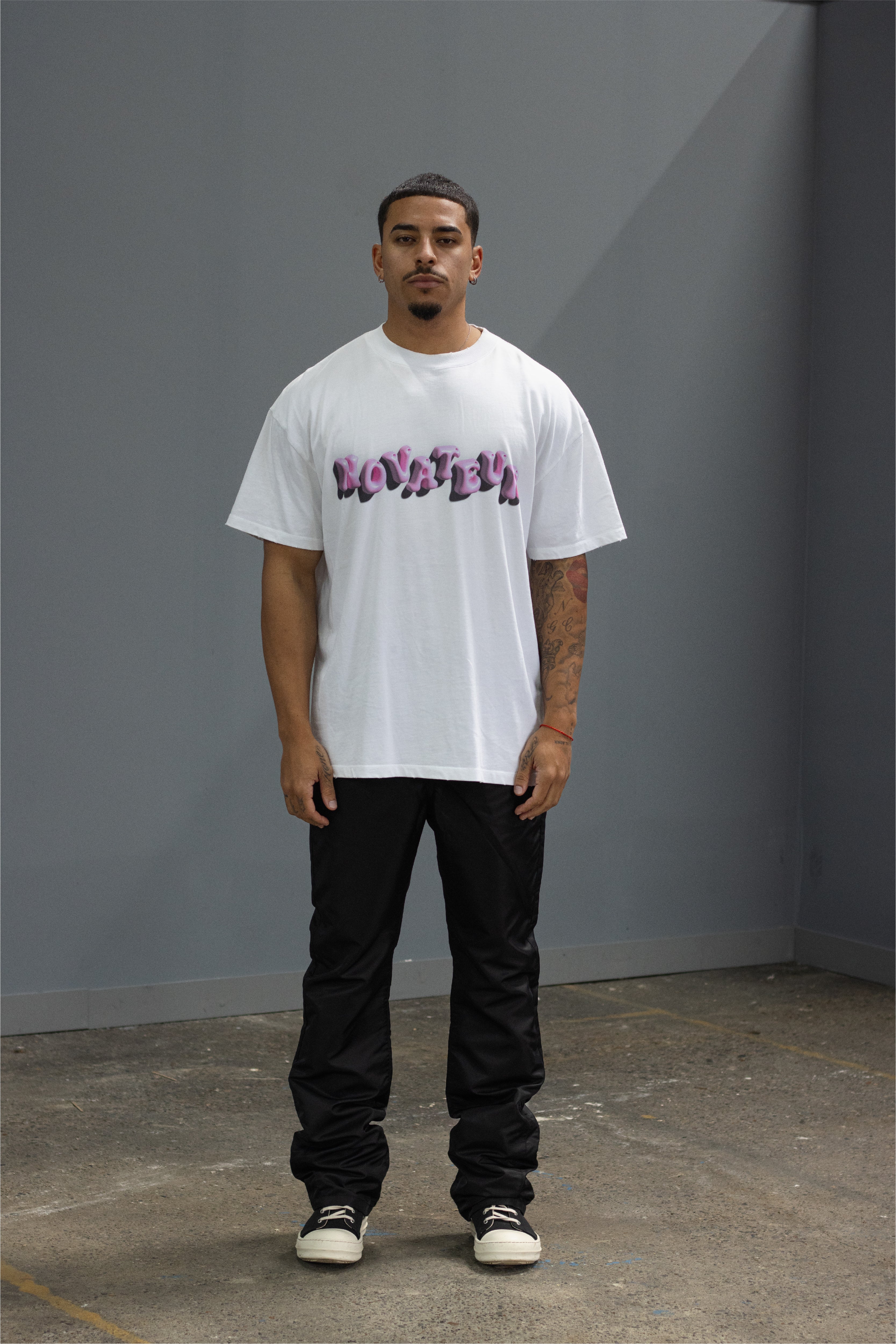 Kaugummi-T-Shirt - Weiß