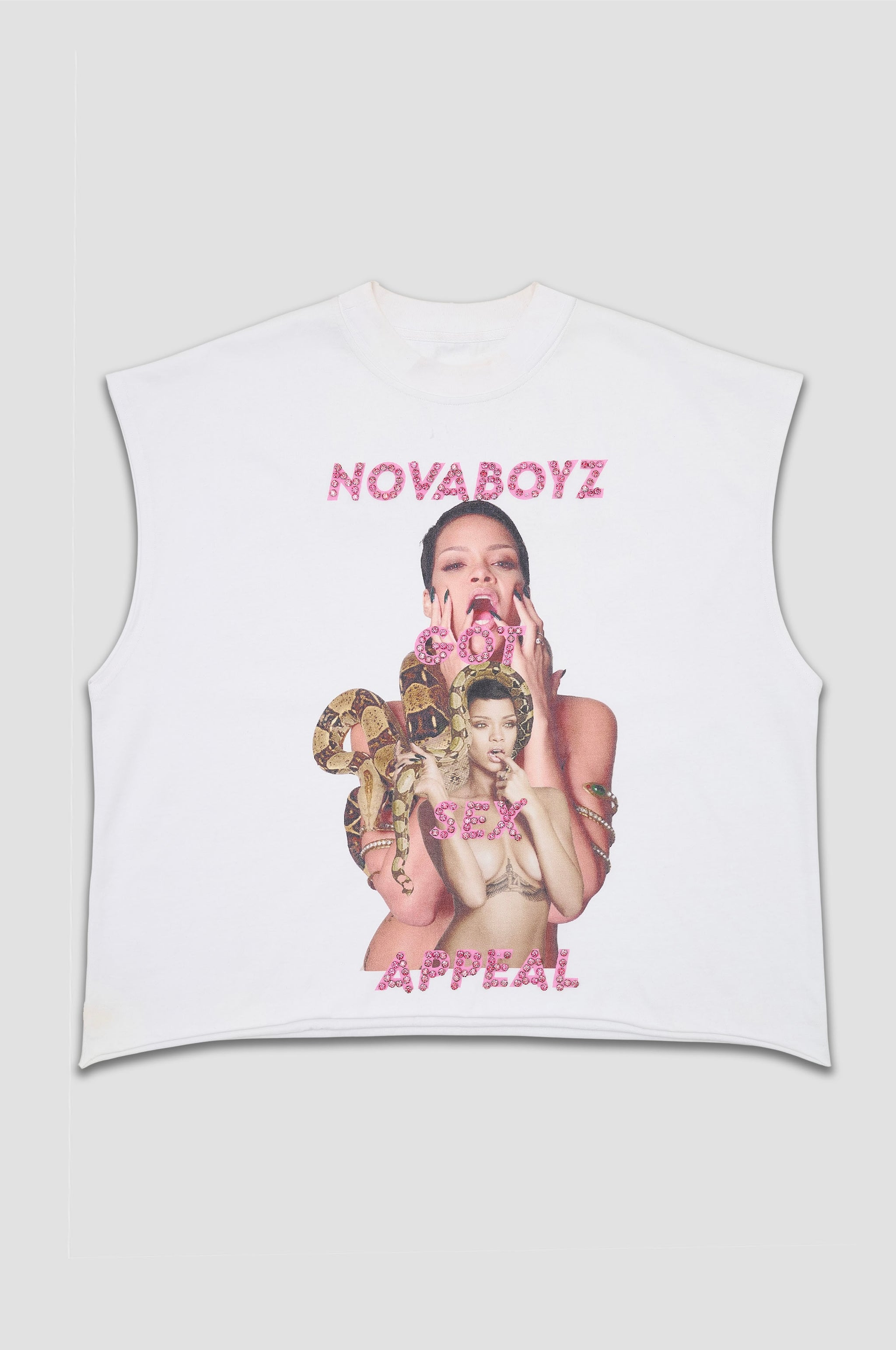 RIRI SLEEVELESS T-SHIRT