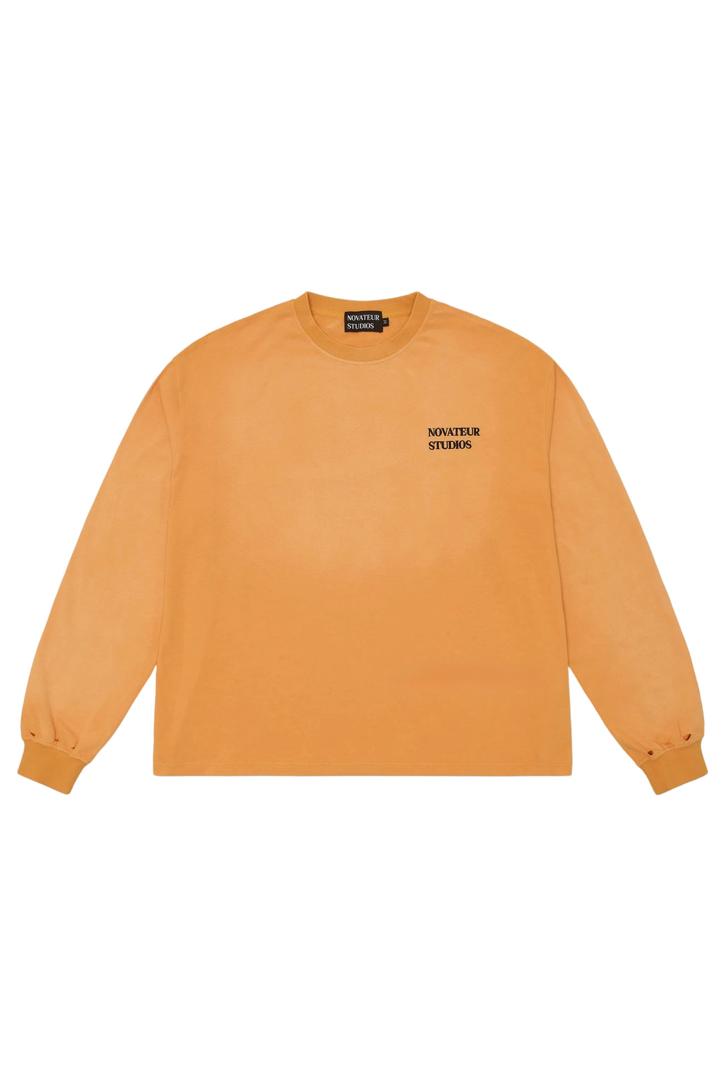 NOVATEUR STUDIOS LONGSLEEVE - WASHED ORANGE