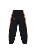NOVATEUR STUDIOS NYLON TRACK PANTS - BLACK