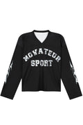 NOVATEUR SPORT MESH JERSEY – SCHWARZ