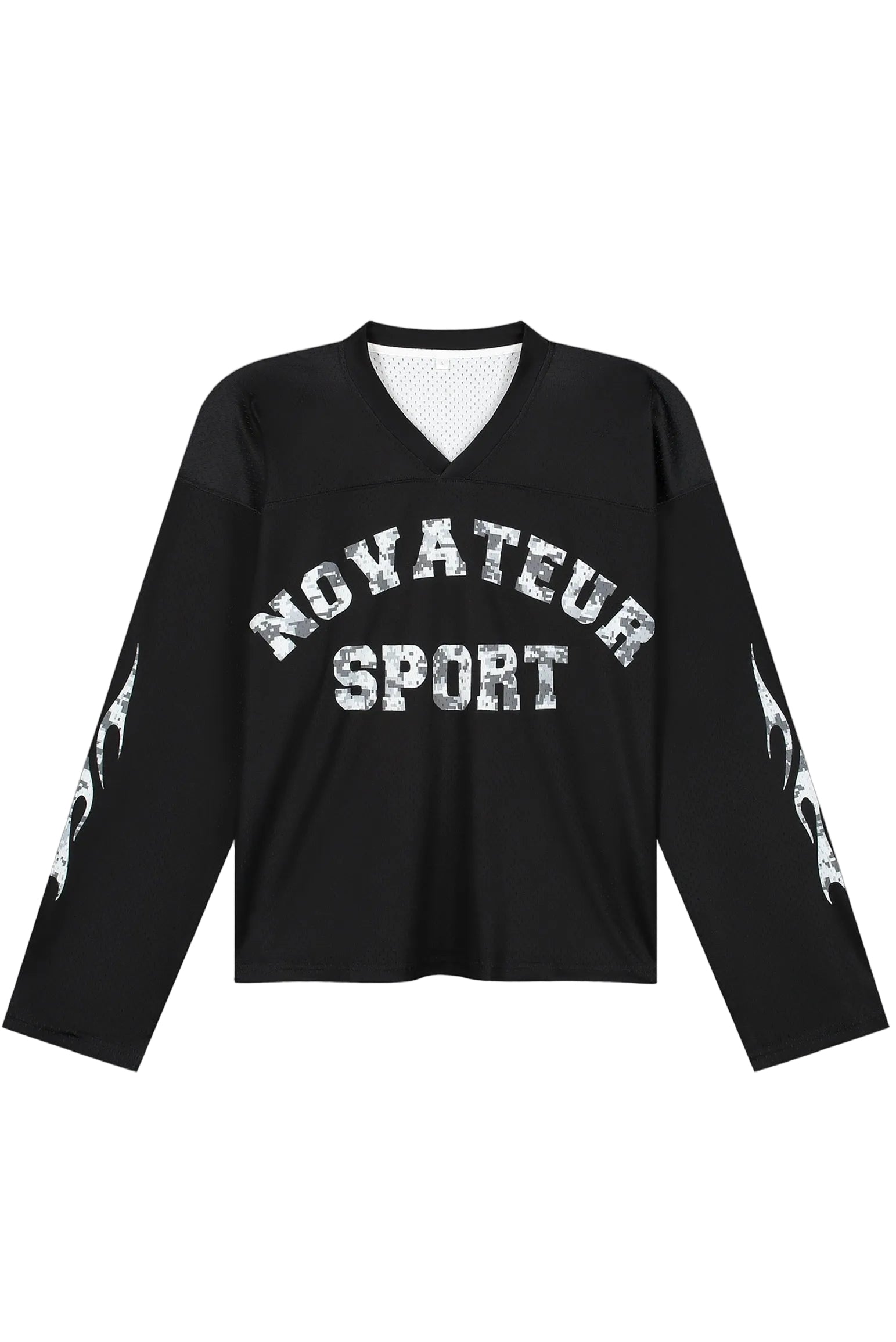 NOVATEUR SPORT MESH JERSEY – SCHWARZ
