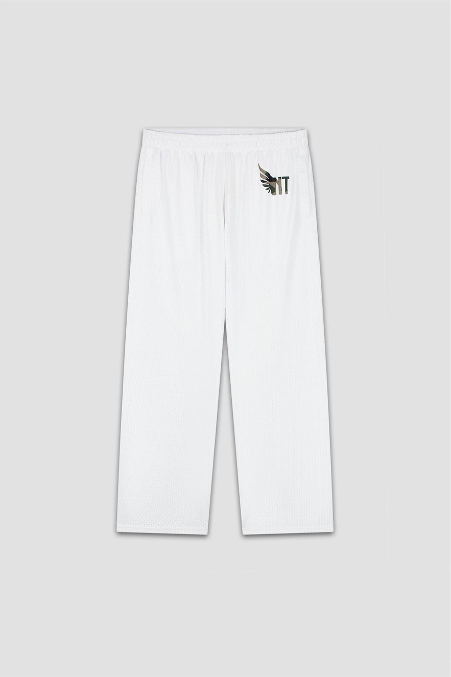 NOVATEUR SPORT MESH PANTS - WHITE