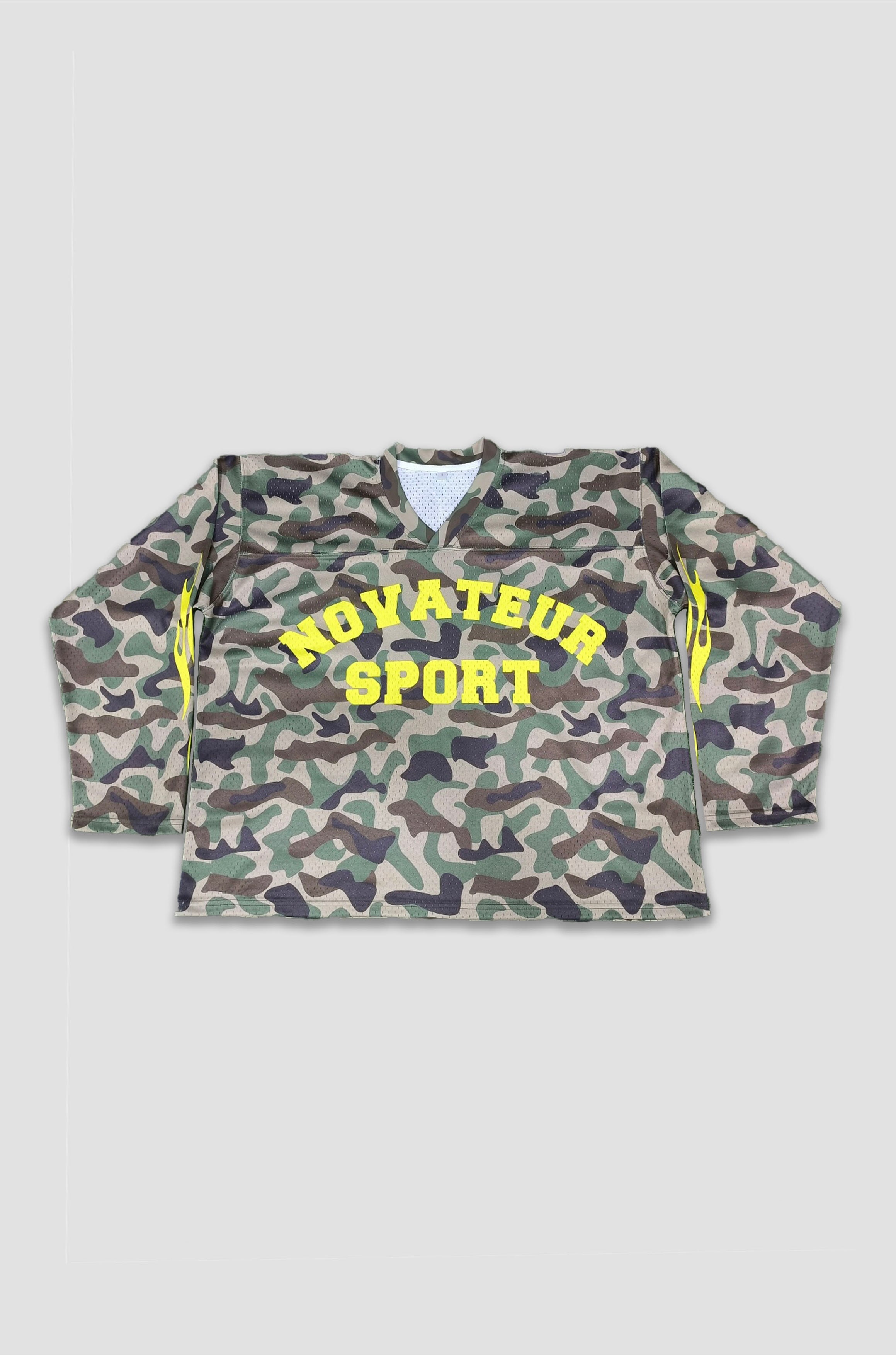 NOVATEUR SPORT MESH JERSEY - CAMO