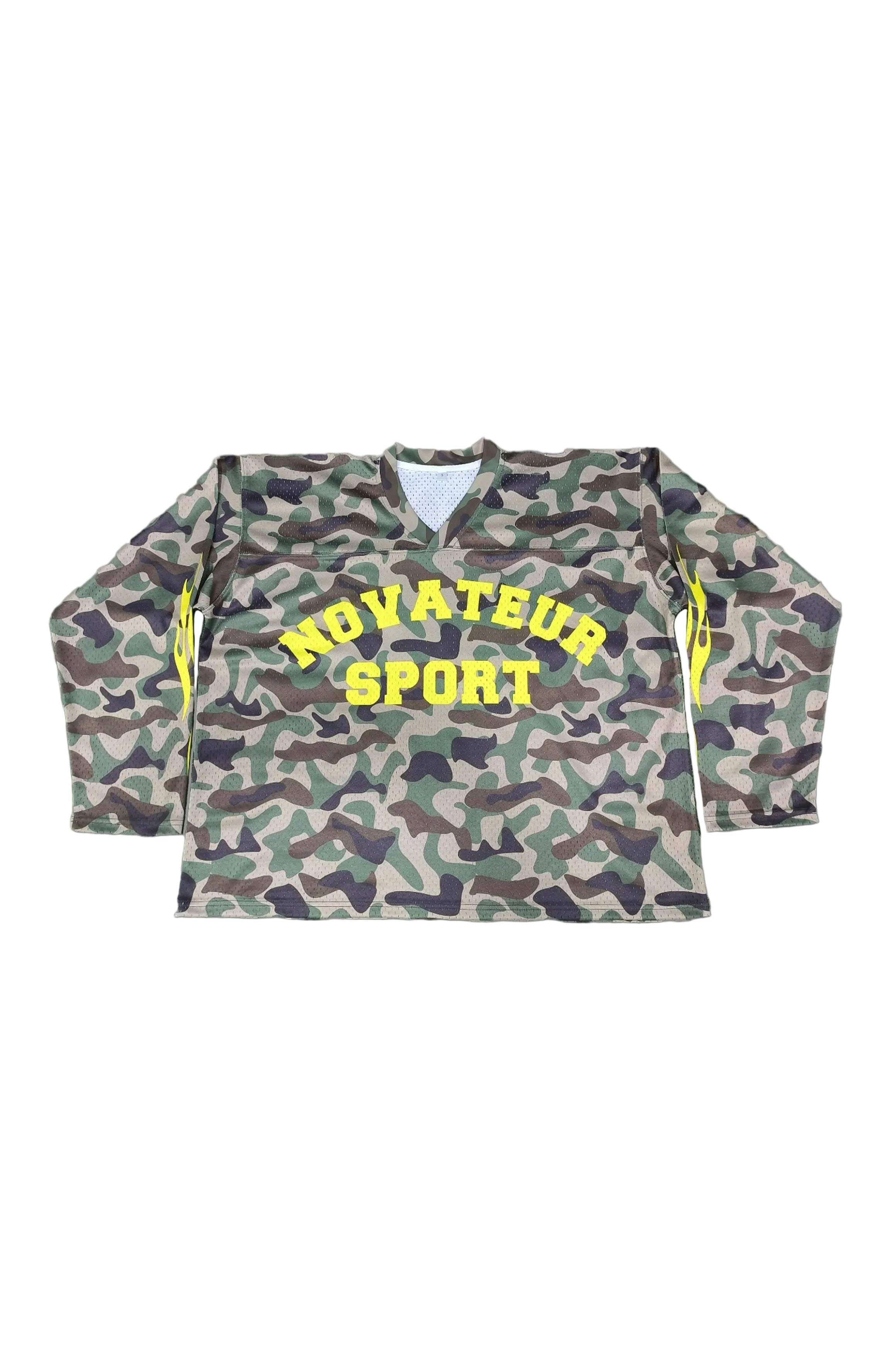 NOVATEUR SPORT MESH JERSEY – CAMO