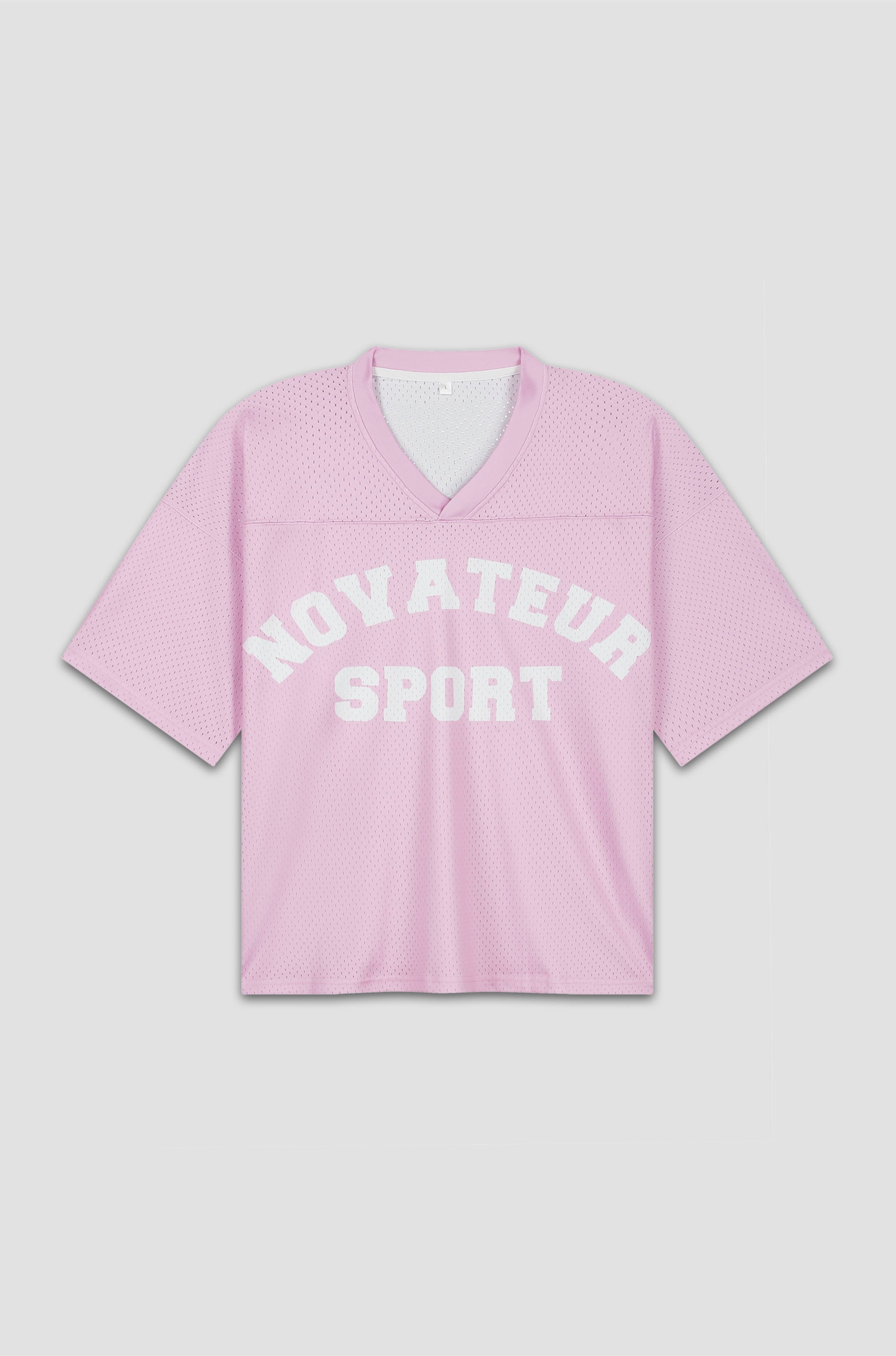 NOVATEUR SPORT MESH JERSEY - PINK