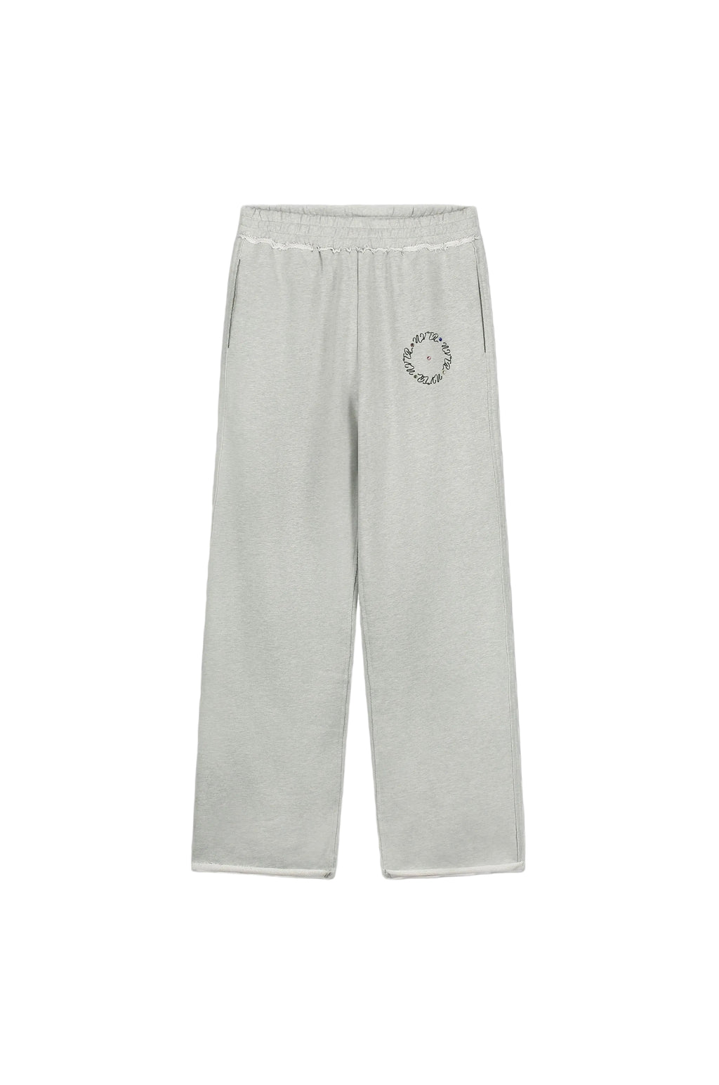 RHINESTONE STACKED SWEATPANTS