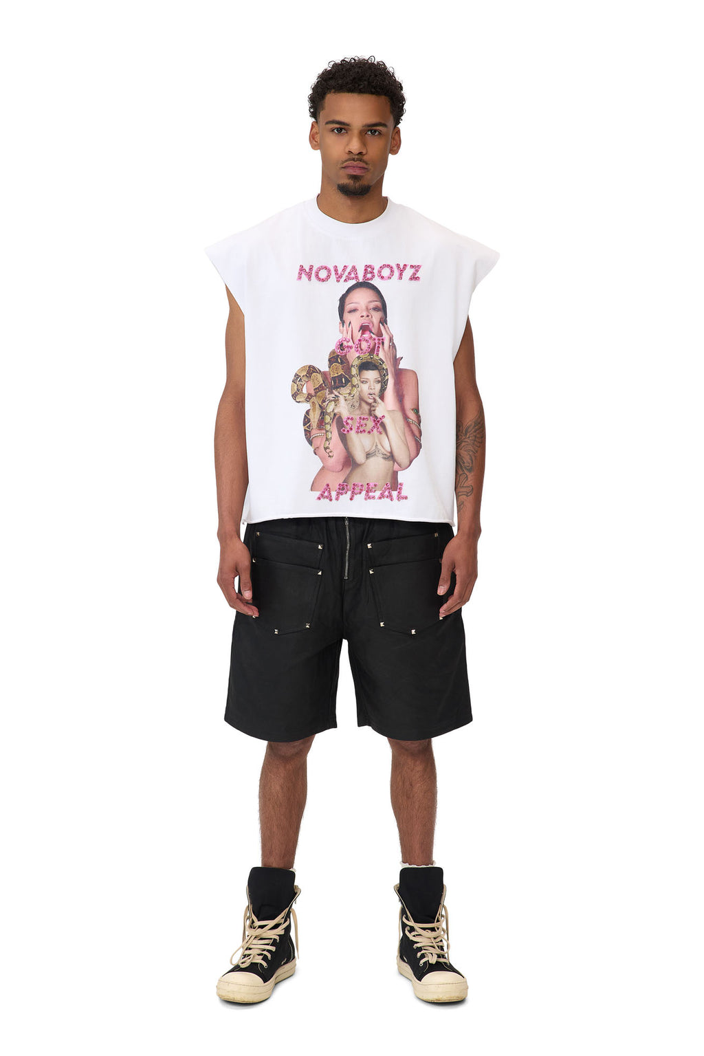 RIRI SLEEVELESS T-SHIRT - PRE ORDER RESTOCK
