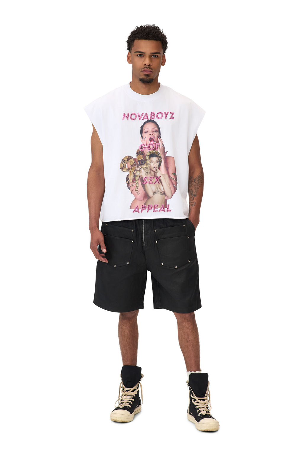 RIRI SLEEVELESS T-SHIRT - PRE ORDER RESTOCK