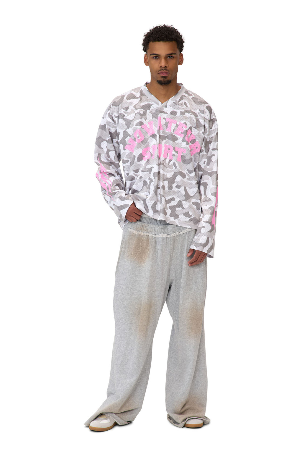 NOVATEUR SPORT MESH - WEISSES CAMO