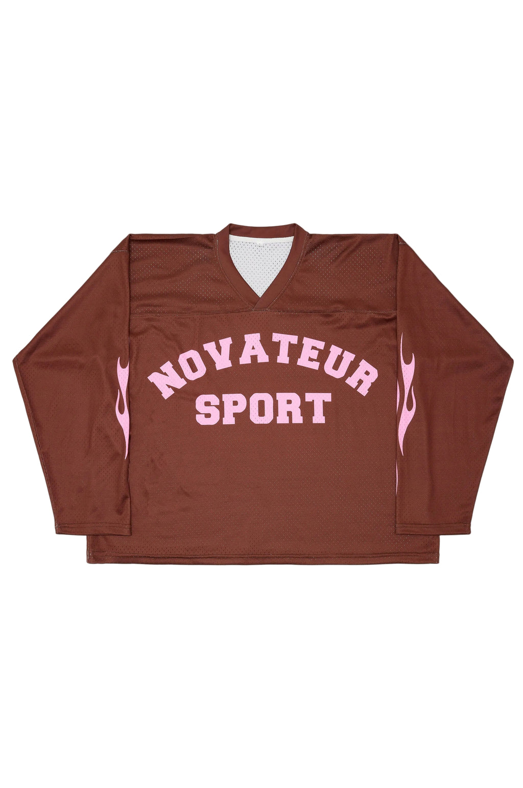 NOVATEUR SPORT MESH JERSEY – BRAUN